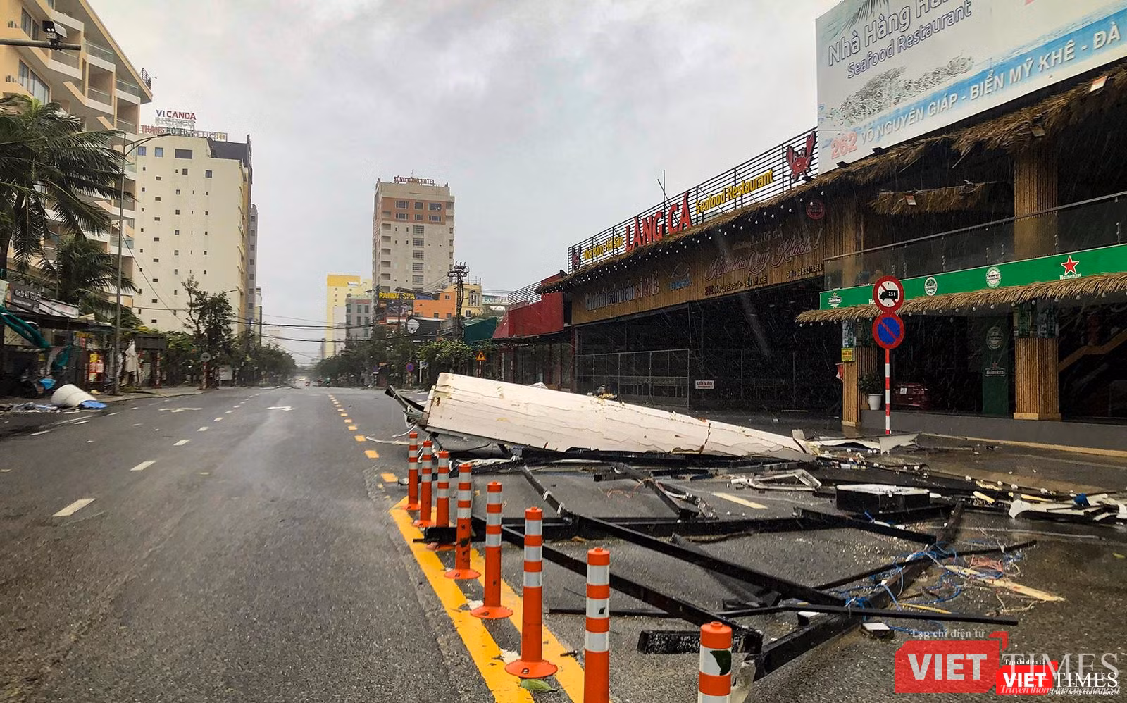 Hậu quả để lại sau khi bão Noru đi qua