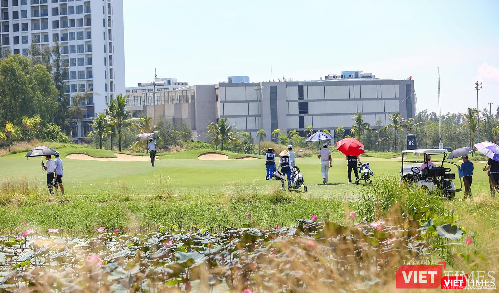 Một góc sân golf BRG resort