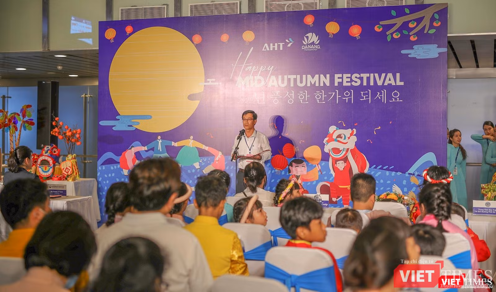 Ông Tán Văn Vương – Phó Giám đốc Sở Du lịch Đà Nẵng - phát biểu tại sự kiện