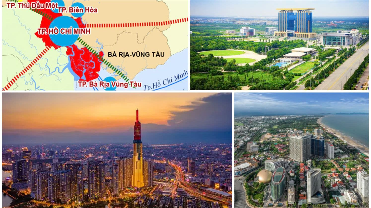 Sáp nhập TP.HCM, Bình Dương, Bà Rịa - Vũng Tàu: Bất động sản bứt tốc hay quá tải?