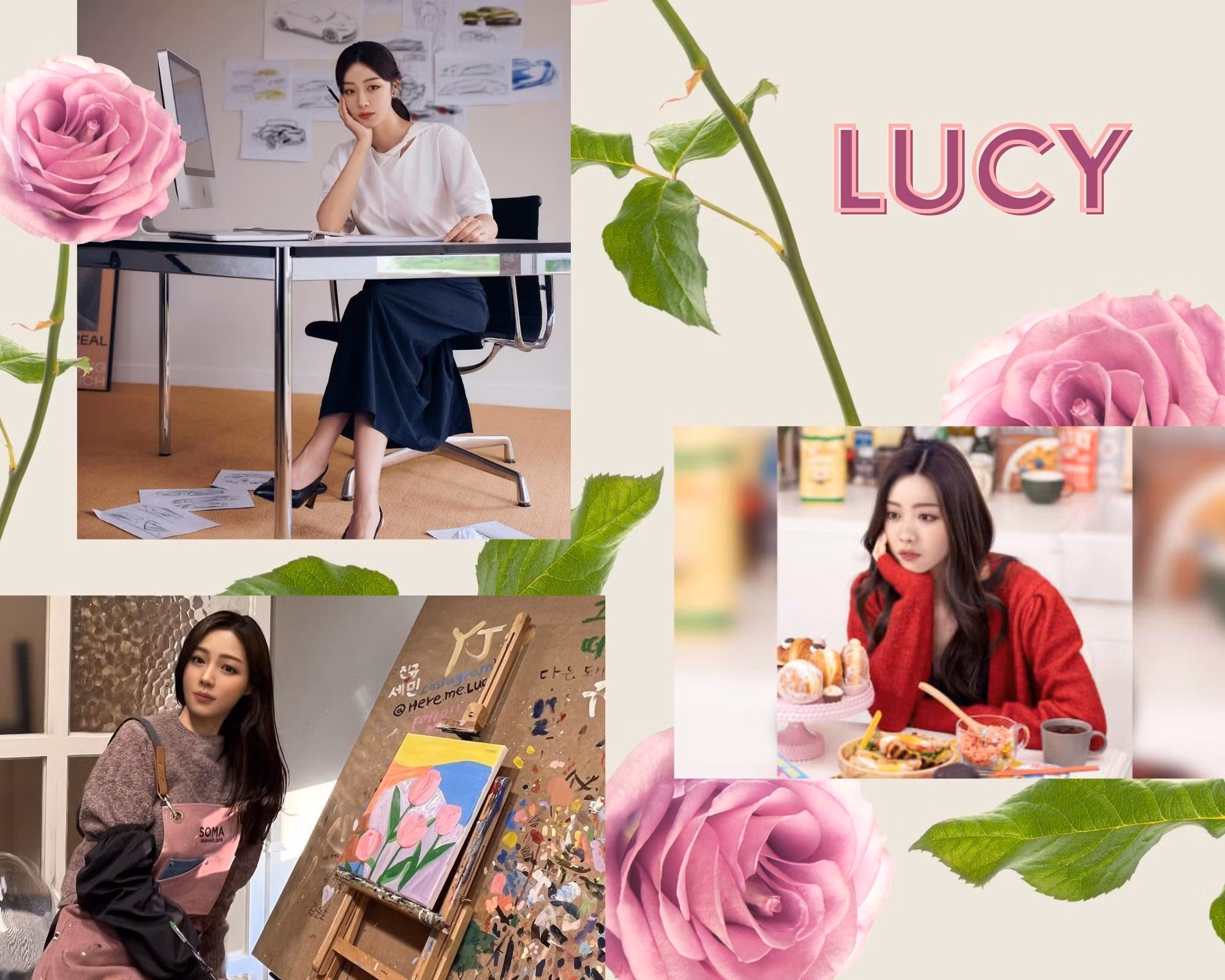 Vẻ đẹp dịu dàng của Lucy Vẻ đẹp dịu dàng của Lucy