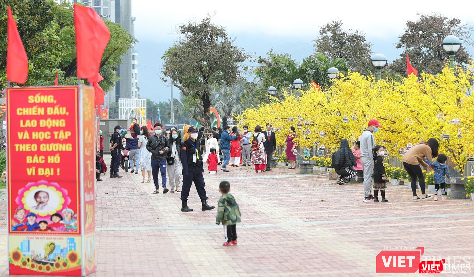 Người dân đổ về để chụp ảnh