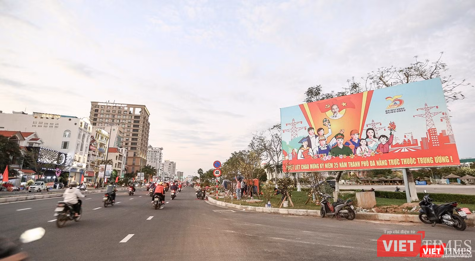 Đường 2 tháng 9 vào những ngày cận Tết