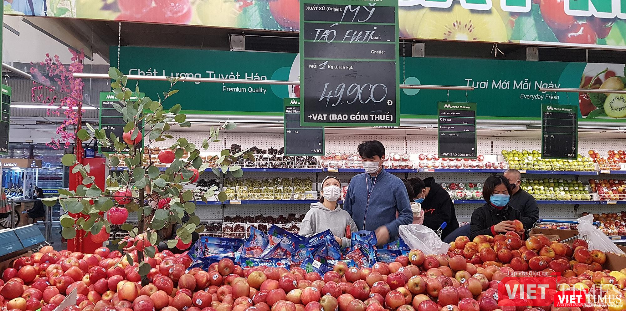 Táo Fuji Mỹ chỉ 49.900 đồng/kg