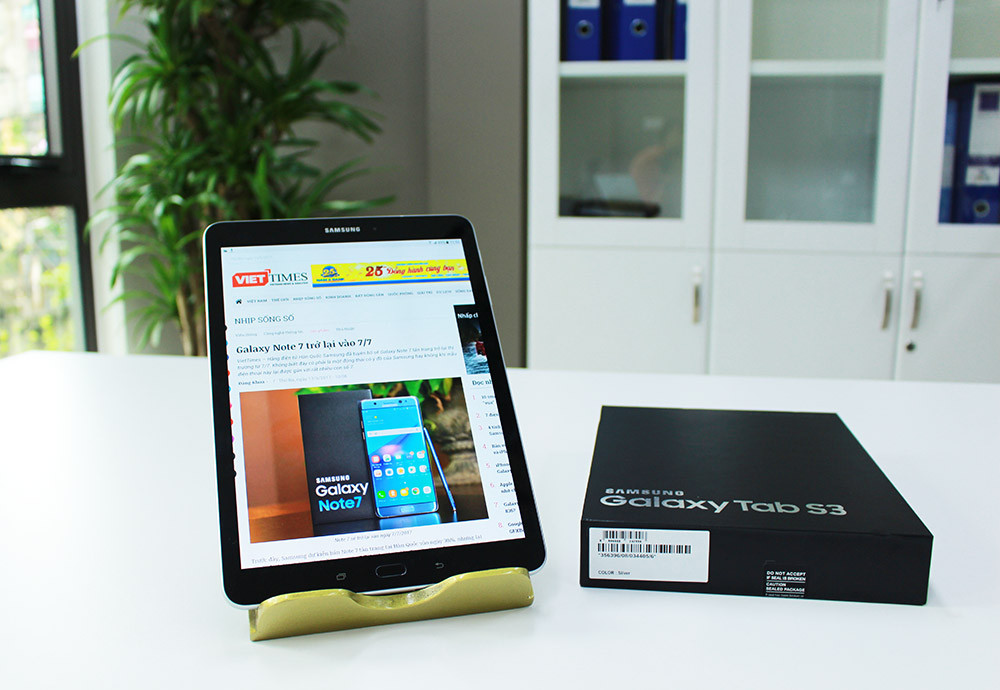 Video: Trải nghiệm Galaxy Tab S3: Nhanh, đẹp và... "chát" ảnh 3