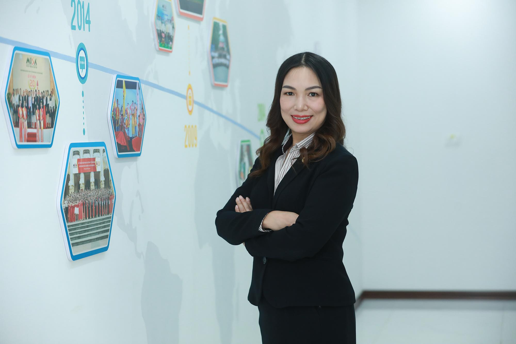 bà Đinh Thị Thúy, Tổng Giám đốc Công ty cổ phần MISA