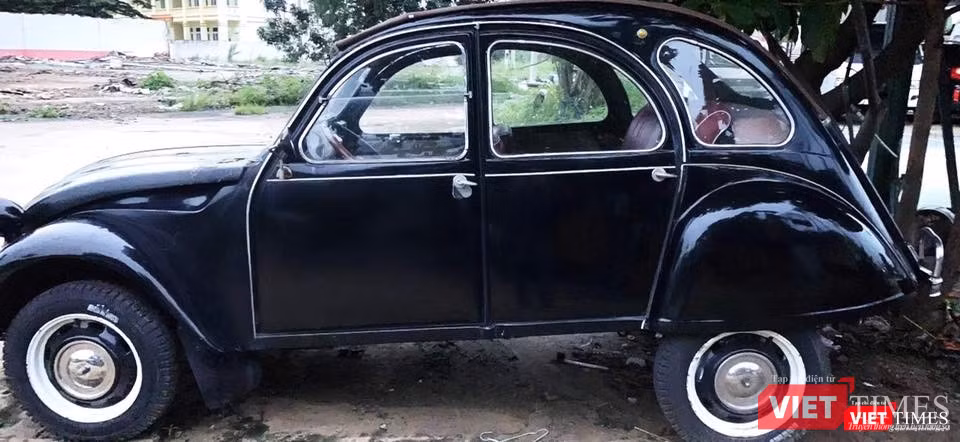 Chiếc xe cổ đang được đấu giá (Ảnh do ông Nguyễn Văn Phước cung cấp)