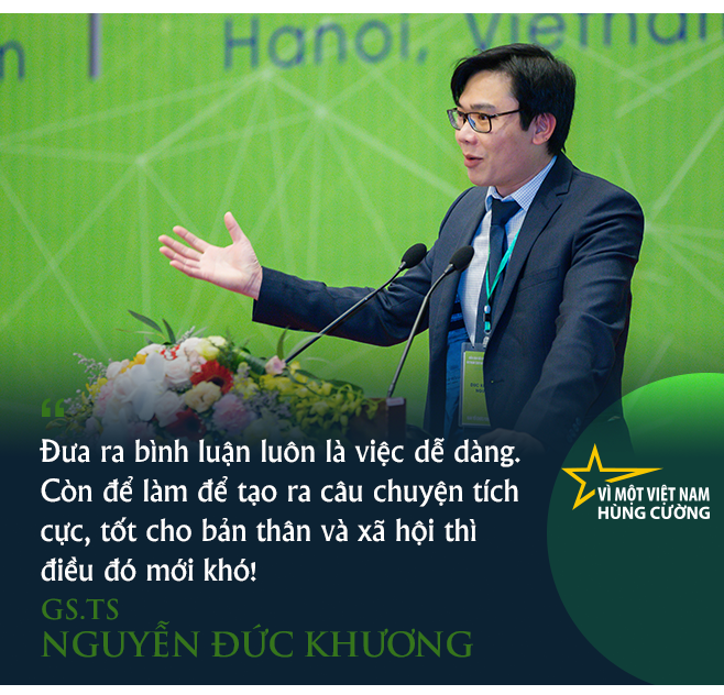 GS.TS Nguyễn Đức Khương: Để Việt Nam đi đến hùng cường, bắt đầu từ làm tốt những việc nhỏ! - Ảnh 8.