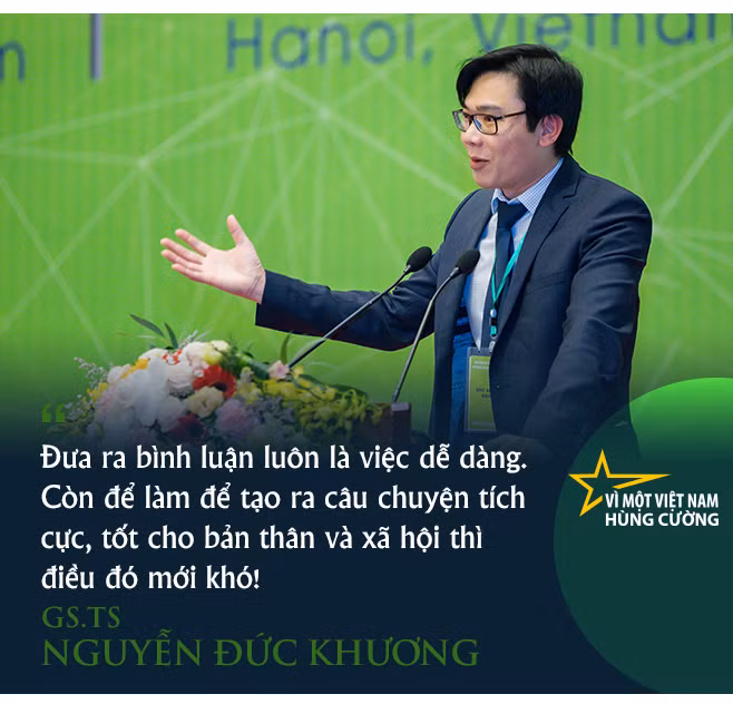 GS.TS Nguyễn Đức Khương: Để Việt Nam đi đến hùng cường, bắt đầu từ làm tốt những việc nhỏ! - Ảnh 8.