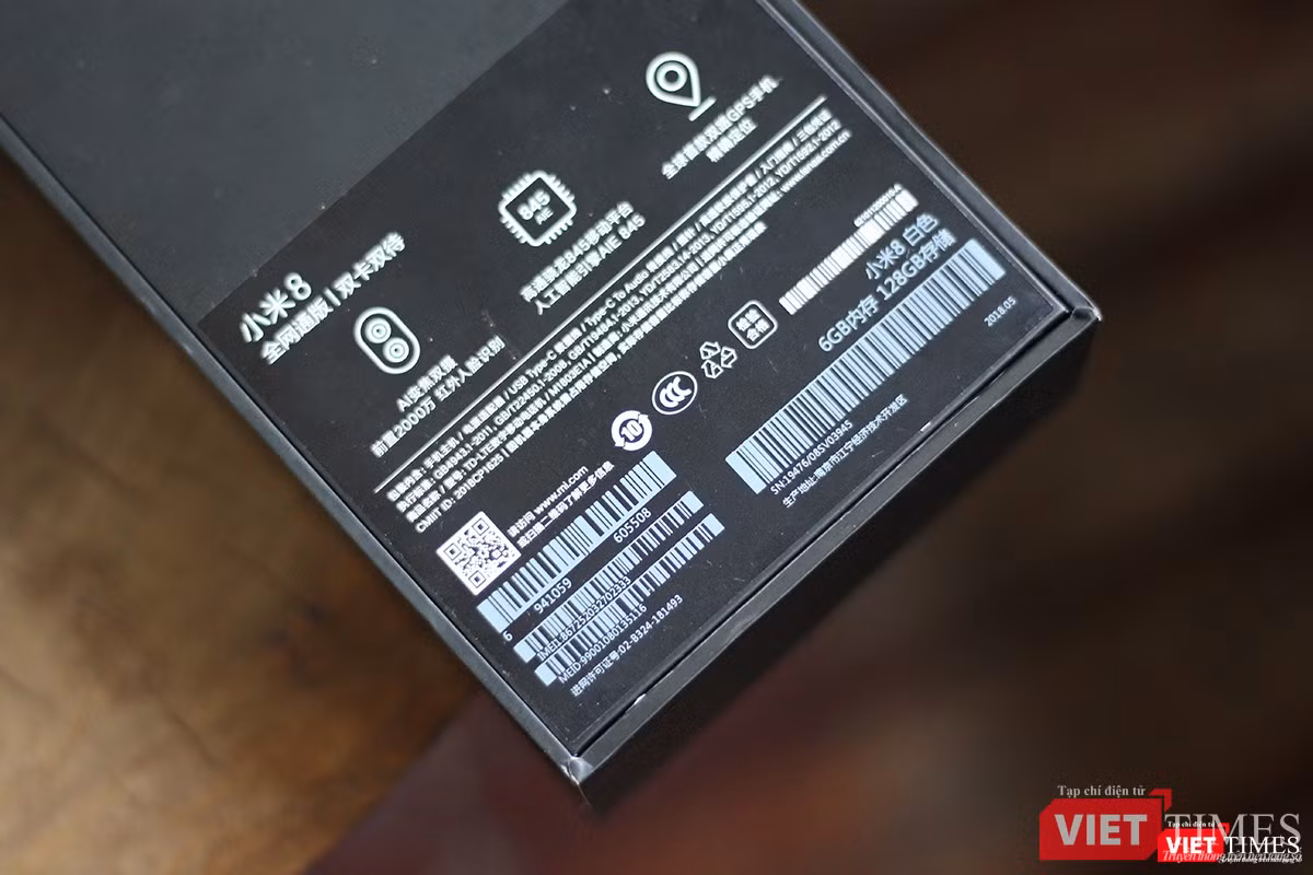 Mặt sau của hộp dành cho những bạn nào biết tiếng Trung!