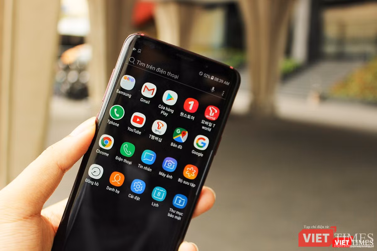 Các ứng dụng bên trong máy Các ứng dụng bên trong máy