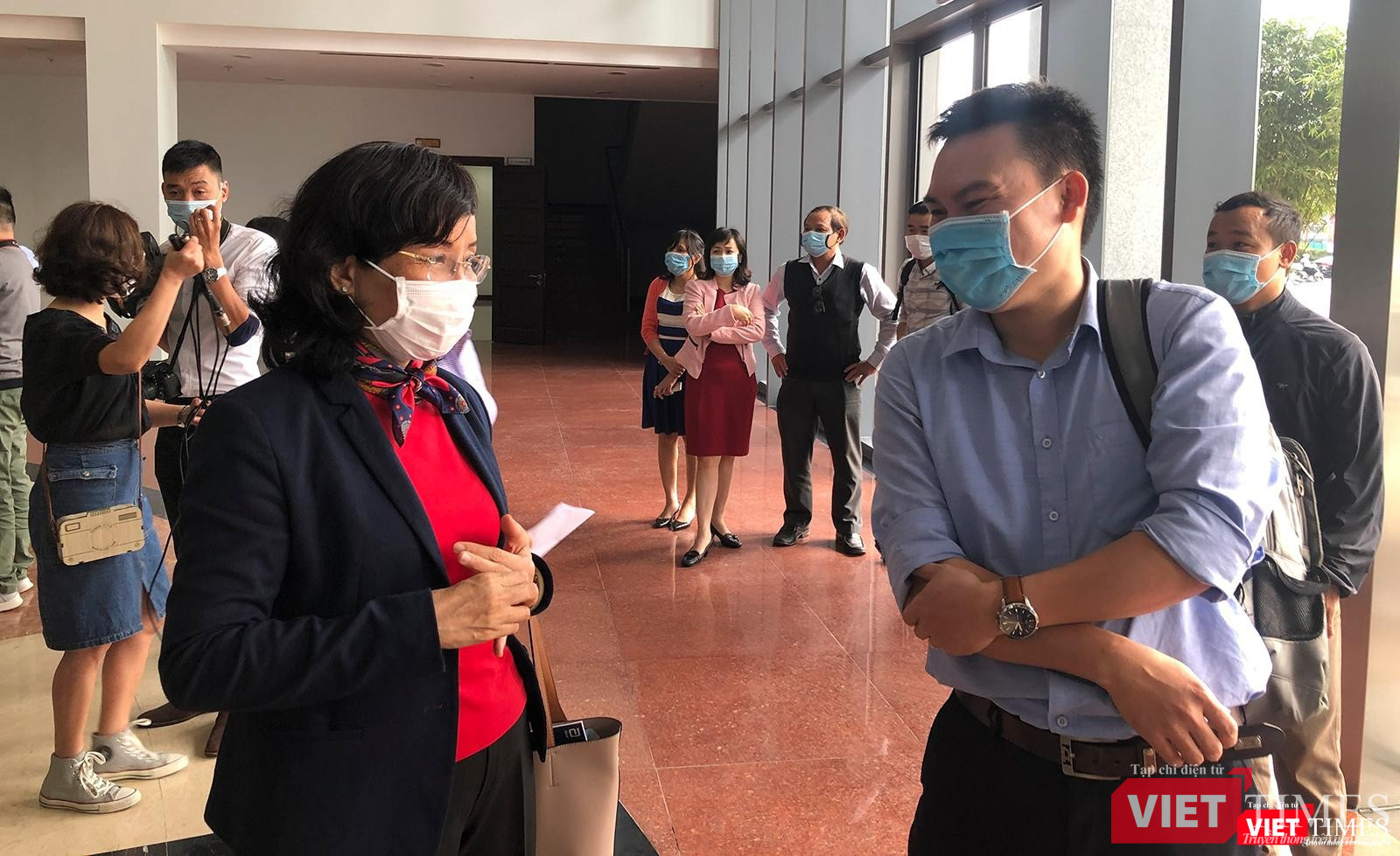 Giám đốc Sở Y tế Đà Nẵng dặn dò bác sĩ trước khi lên đường