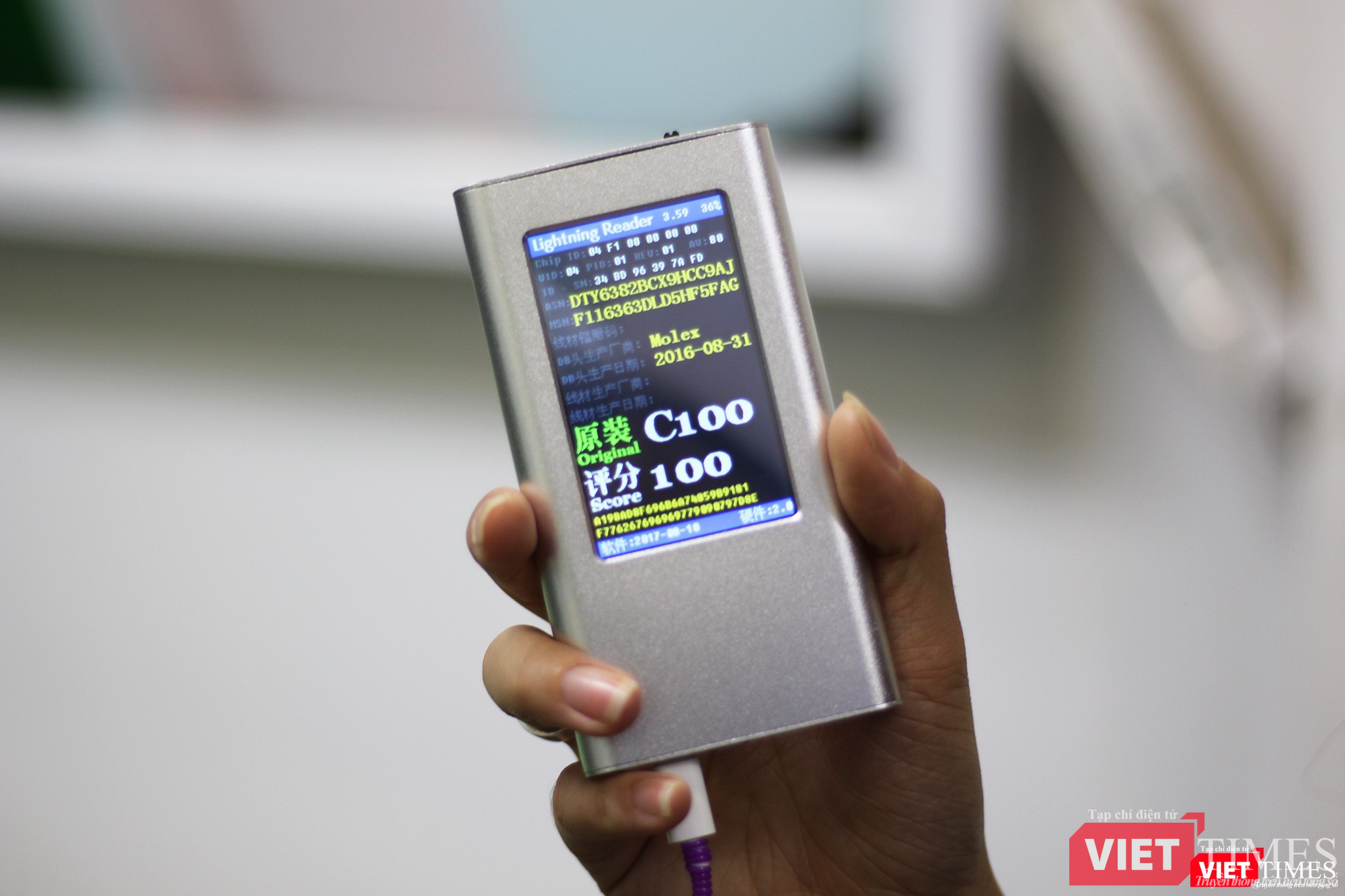 Trải nghiệm thiết bị có khả năng phát hiện cáp sạc nhái trong 2 giây ảnh 9