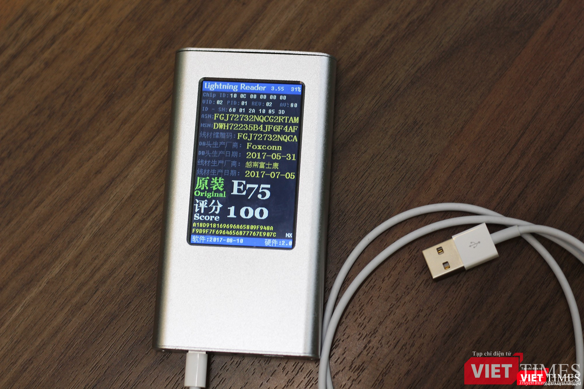 Trải nghiệm thiết bị có khả năng phát hiện cáp sạc nhái trong 2 giây ảnh 6