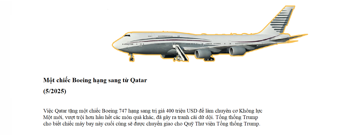 Những món quà ông Trump nhận được 7.png