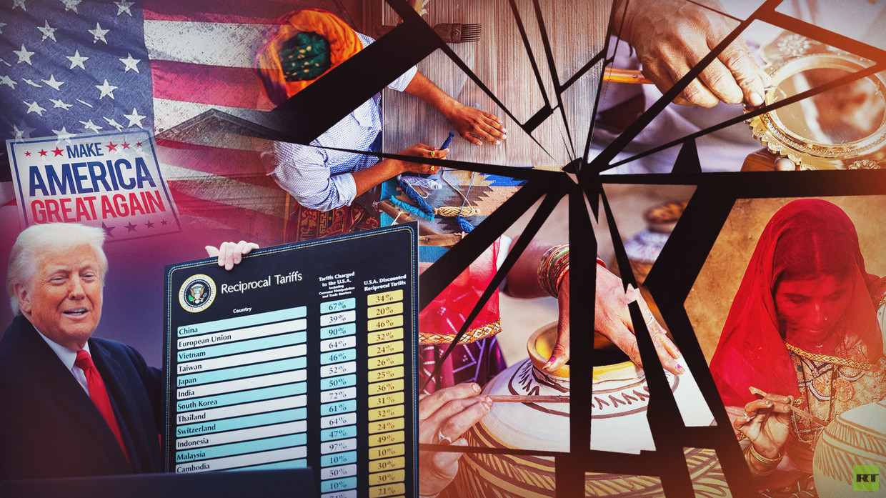 Di sản ngàn năm của Ấn Độ trước nguy cơ bị xóa sổ Thuế Mỹ đẩy hàng triệu nghệ nhân vào ngõ cụt.jpg