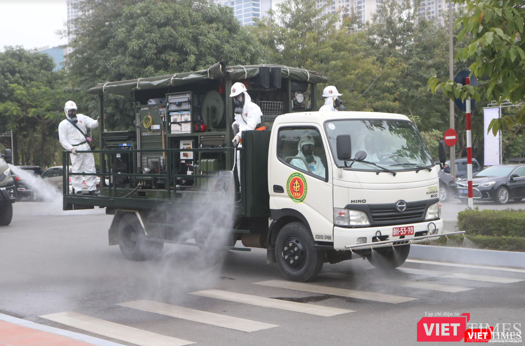 Binh chủng hóa học phun khử khuẩn Binh chủng hóa học phun khử khuẩn
