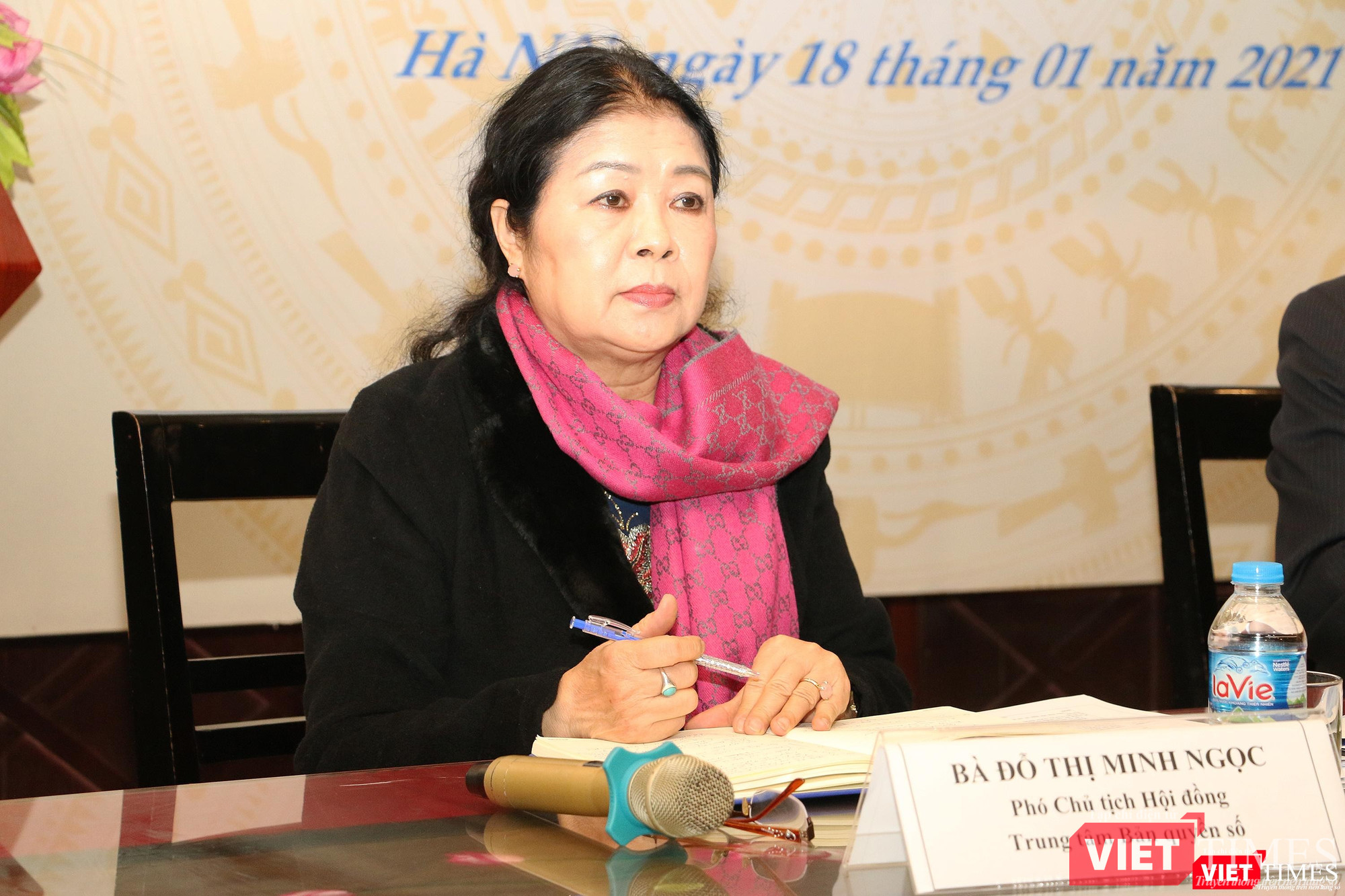 Bà Đỗ Thị Minh Ngọc, Phó Chủ tịch Hội đồng Trung tâm Bản quyền số