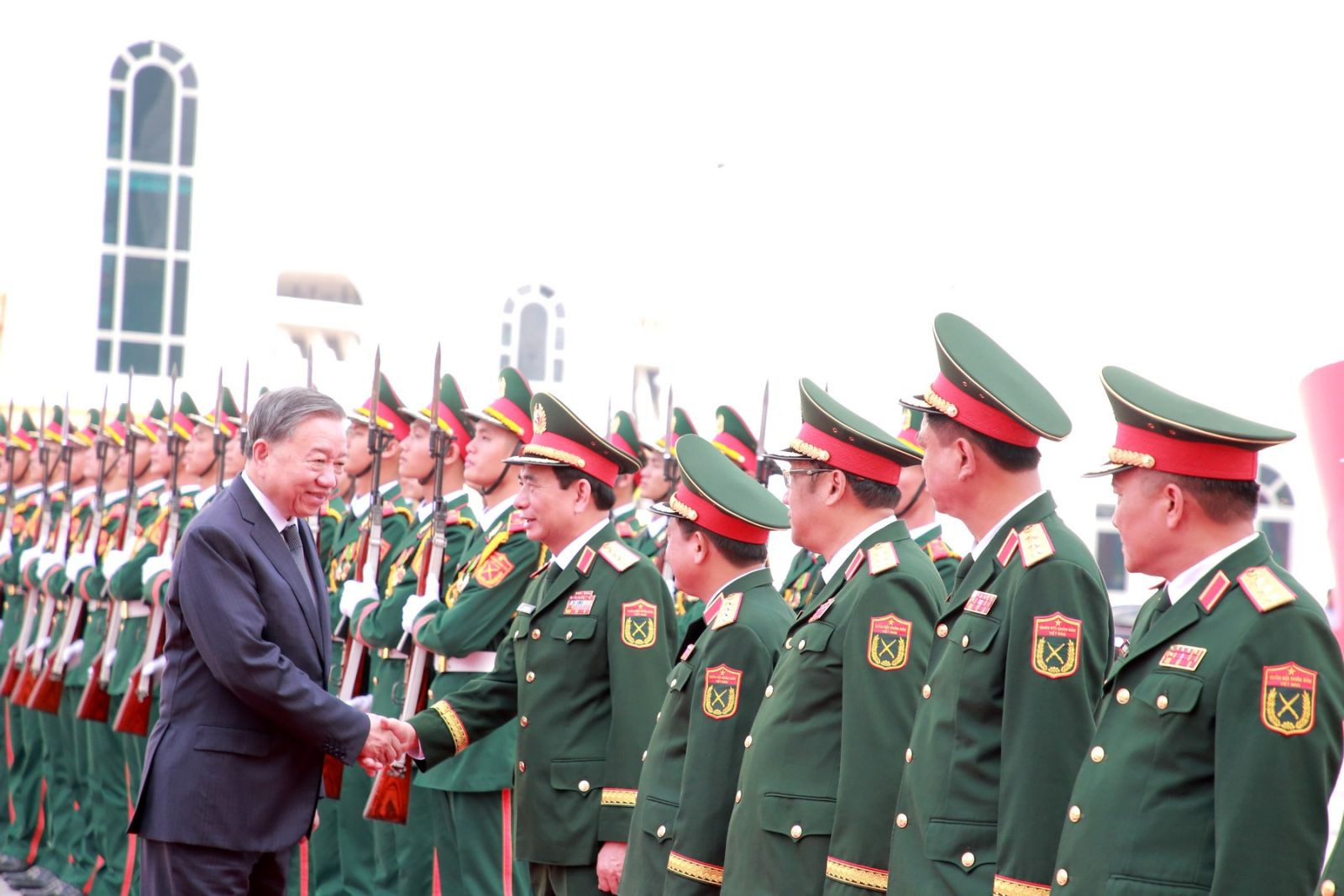 Tổng bí thư Tô Lâm đến dự lễ kỷ niệm. Ảnh: dangcongsan.vn.