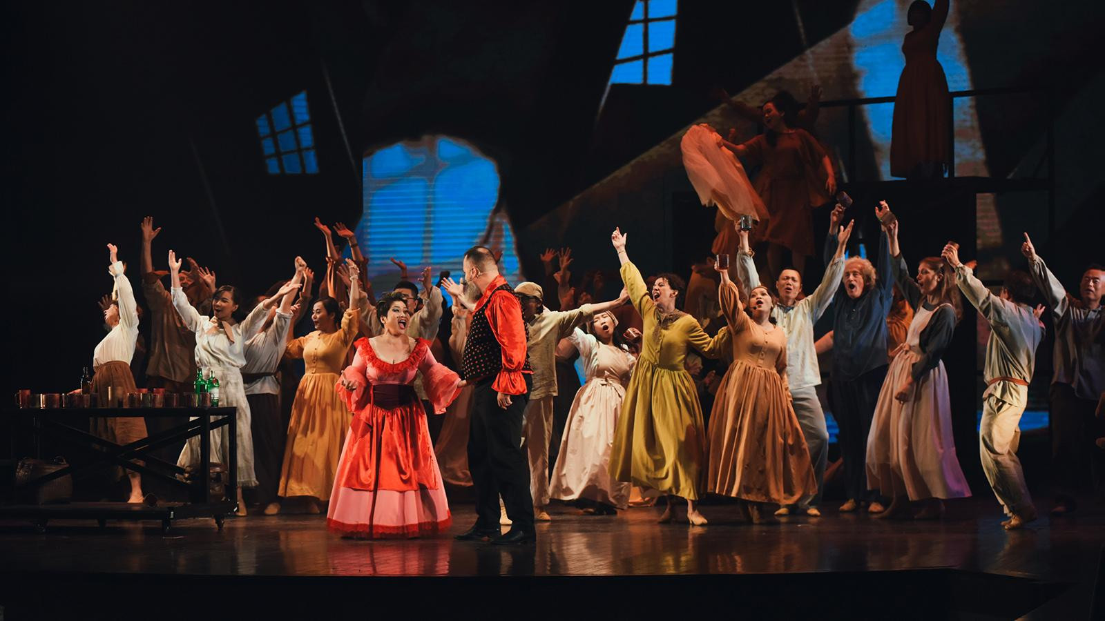 “Những người khốn khổ” của Nhà hát Nhạc Vũ kịch Việt Nam vừa có 10 đêm diễn “cháy vé” - Ảnh: VNOB