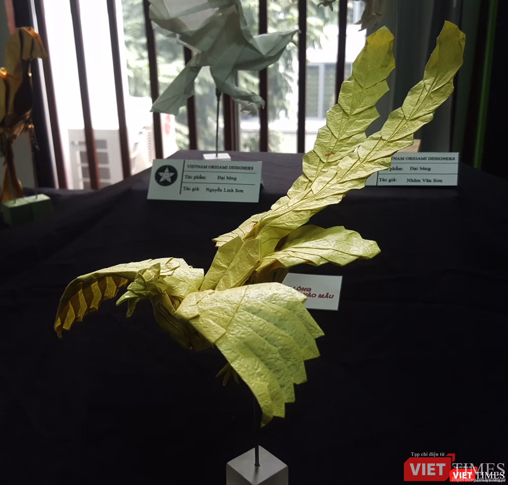 Chiêm ngưỡng các tác phẩm gấp giấy qua đôi bàn tay tài hoa của nghệ nhân Việt Nam ảnh 5