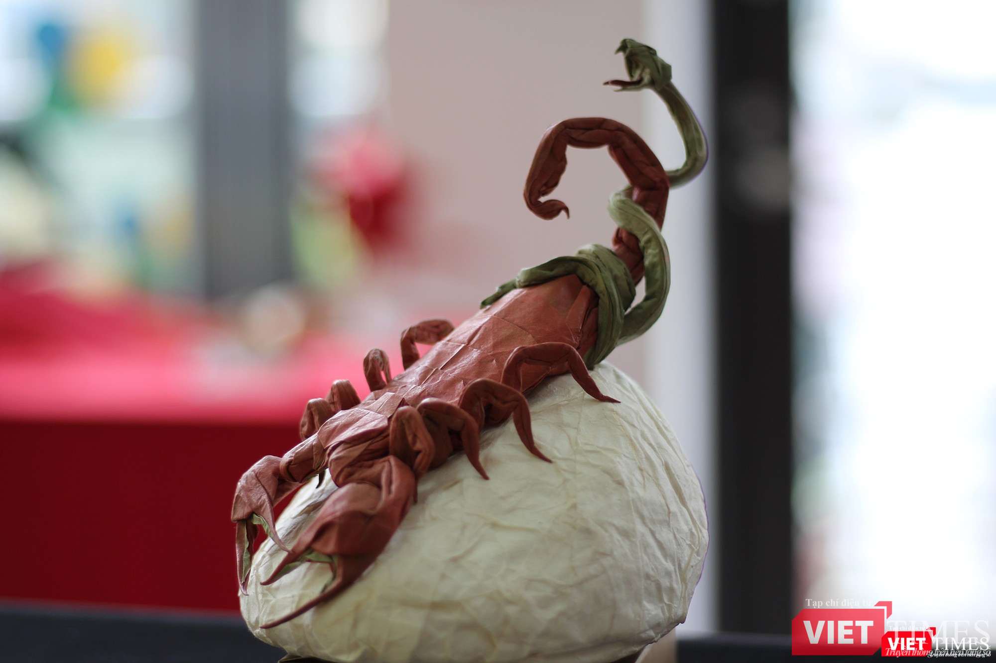 Chiêm ngưỡng các tác phẩm gấp giấy qua đôi bàn tay tài hoa của nghệ nhân Việt Nam ảnh 3