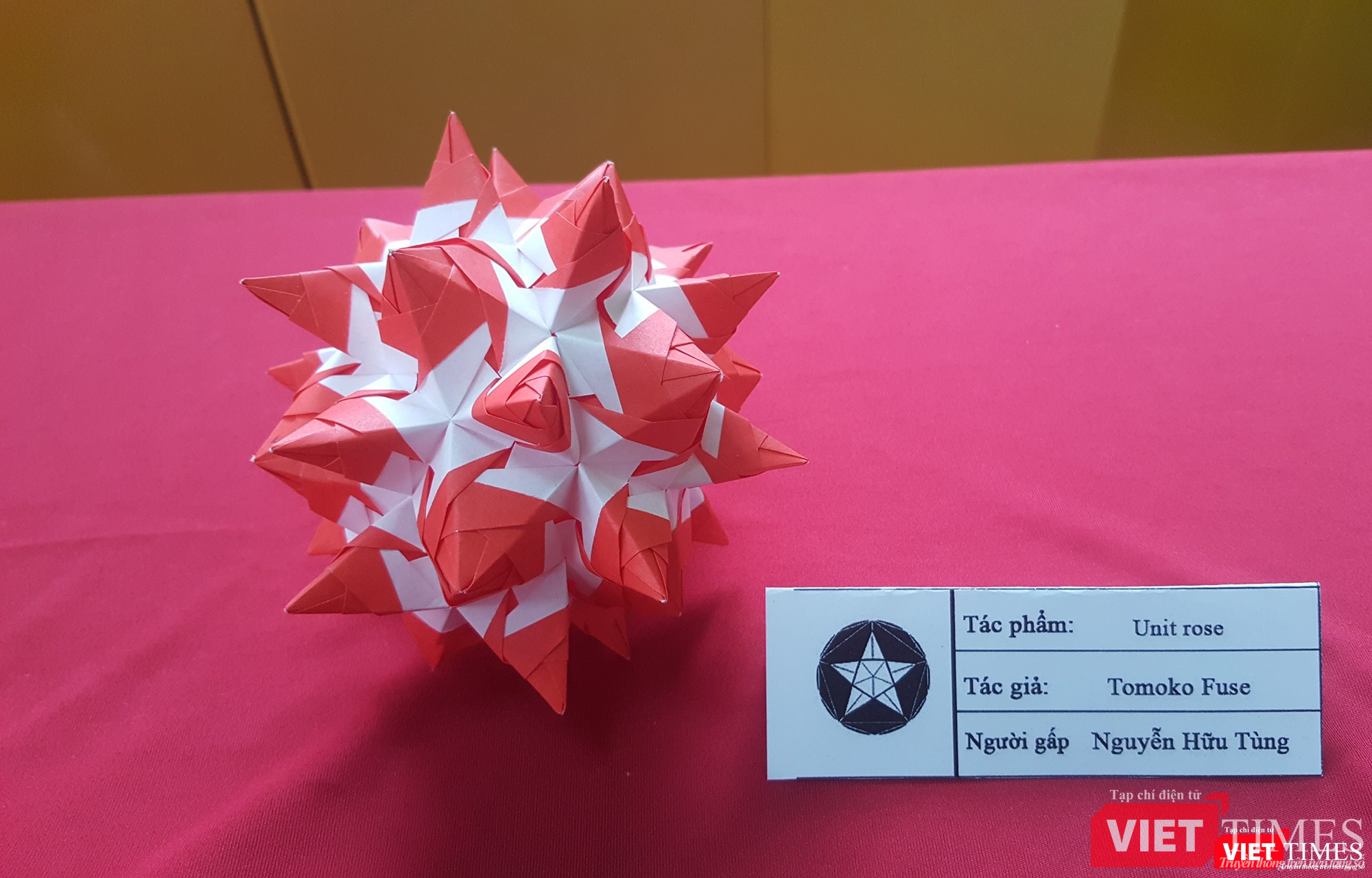 Chiêm ngưỡng các tác phẩm gấp giấy qua đôi bàn tay tài hoa của nghệ nhân Việt Nam ảnh 17