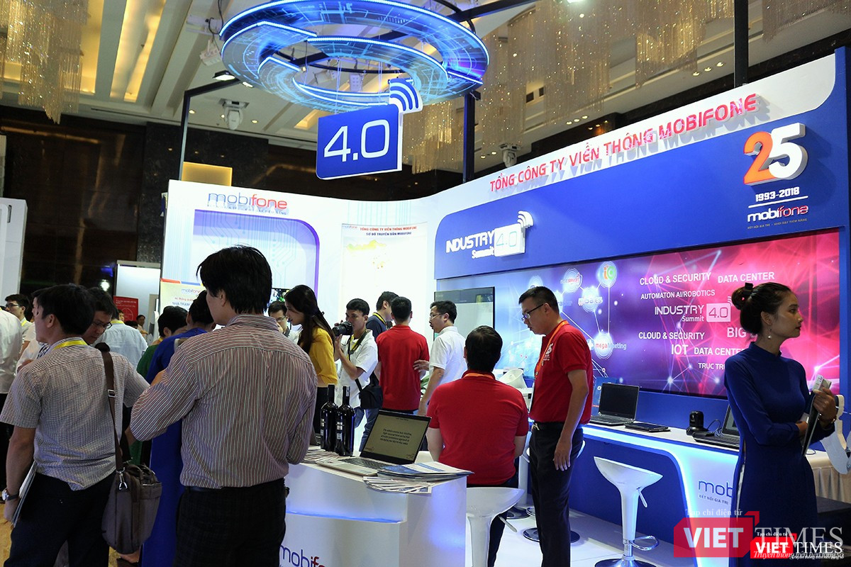 MobiFone cũng đem đến triển lãm một số dịch vụ mới