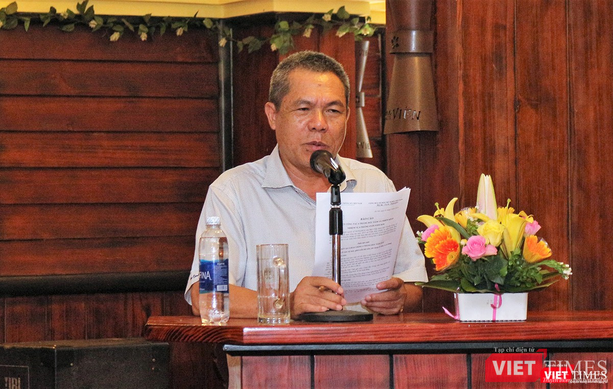 Ông Lê Đức Sảo, Phó Chủ tịch kiêm Tổng Thư ký VDCA sơ kết hoạt động 6 tháng đầu năm