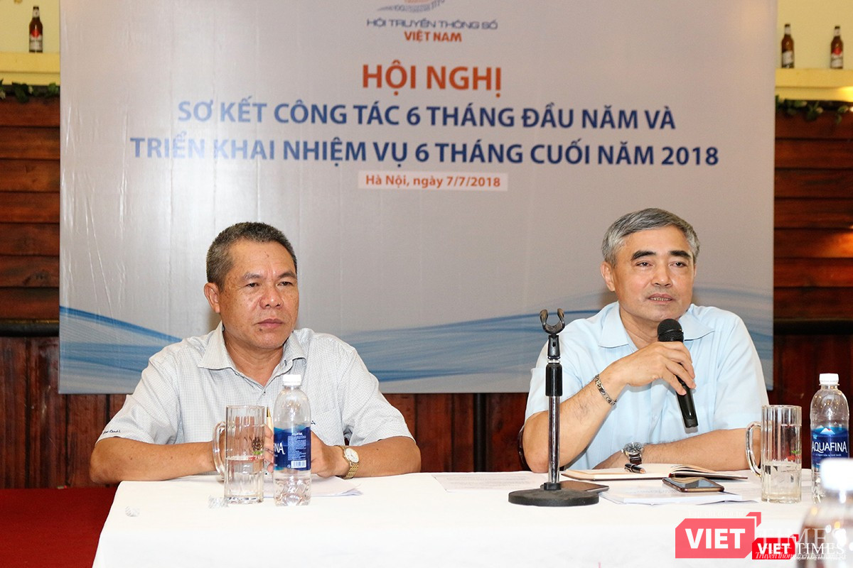 Chủ tịch VDCA Nguyễn Minh Hồng phát biểu khai mạc hội nghị