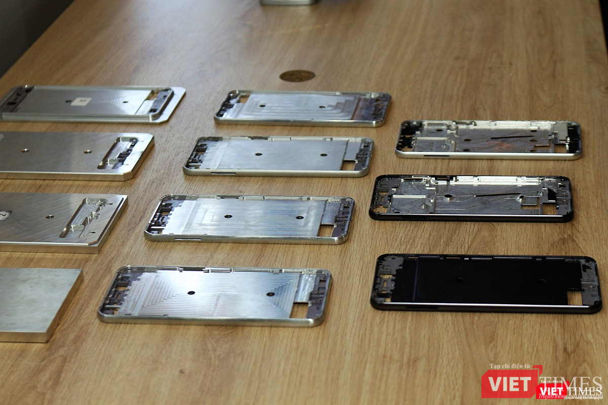 Đây là khung kim loại Bphone do BKAV tự gia công sản xuất