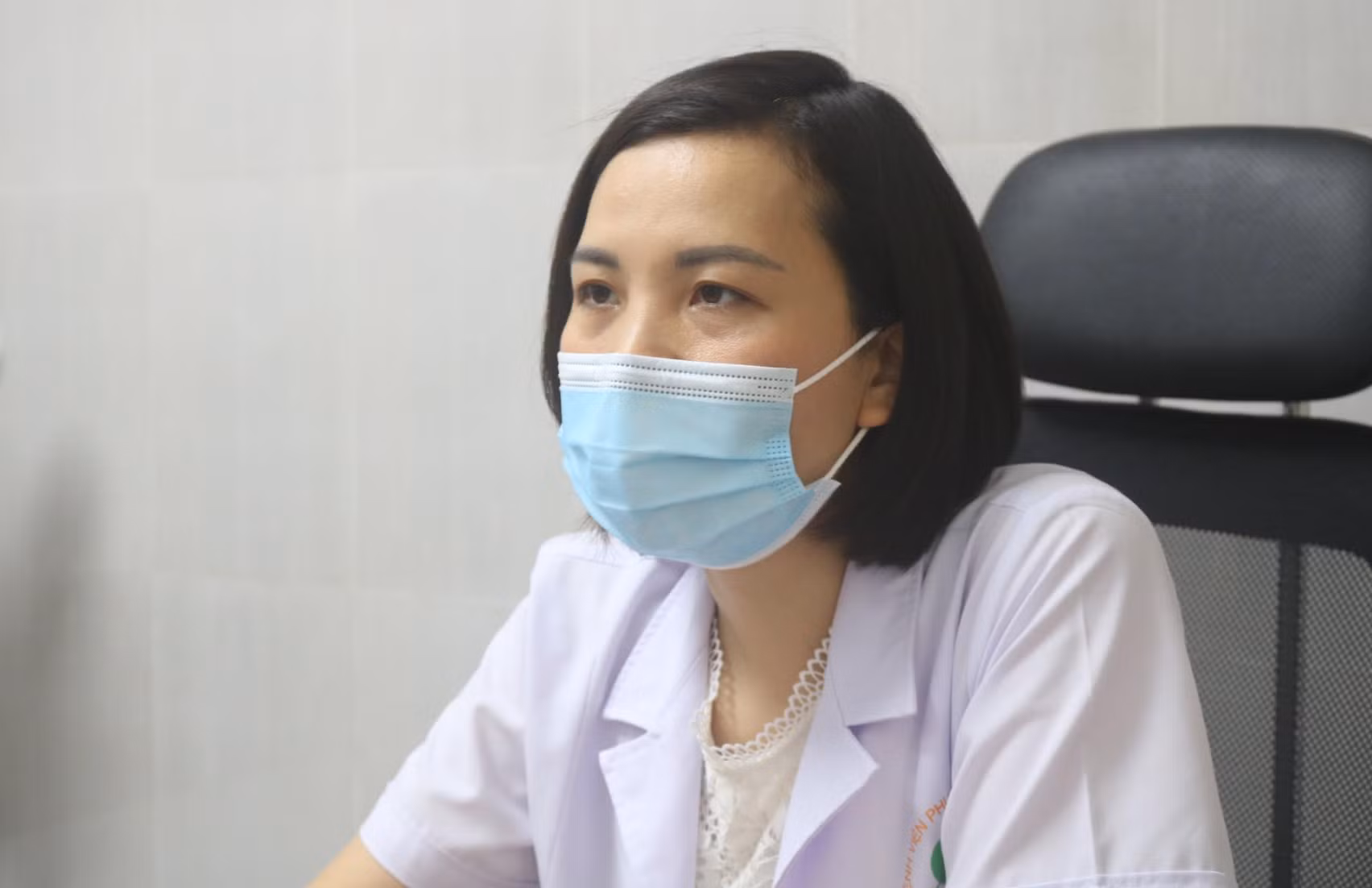 BS. CKI. Nguyễn Thị Sim – Phó Giám đốc Trung tâm Sàng lọc, Chẩn đoán trước sinh và sơ sinh, Bệnh viện Phụ sản Hà Nội (Ảnh - Minh Thuý) 