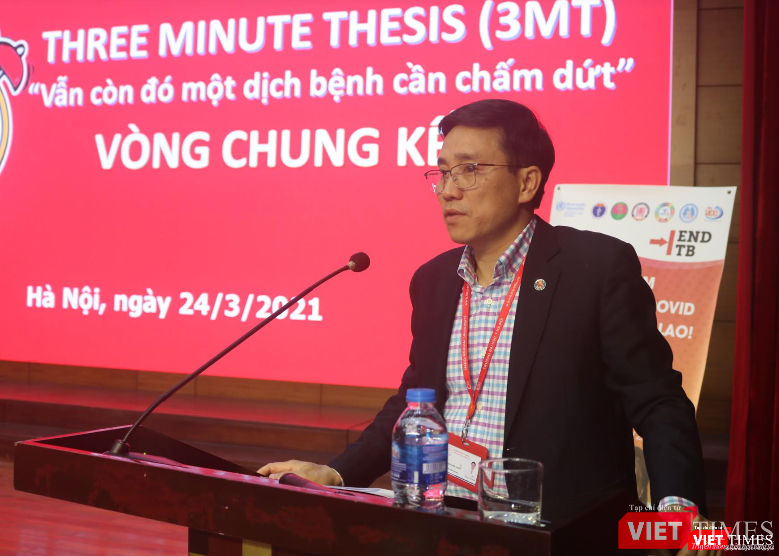 PGS.TS. Đoàn Quốc Hưng – Phó Hiệu trưởng Trường Đại học Y Hà Nội (Ảnh - Minh Thuý)