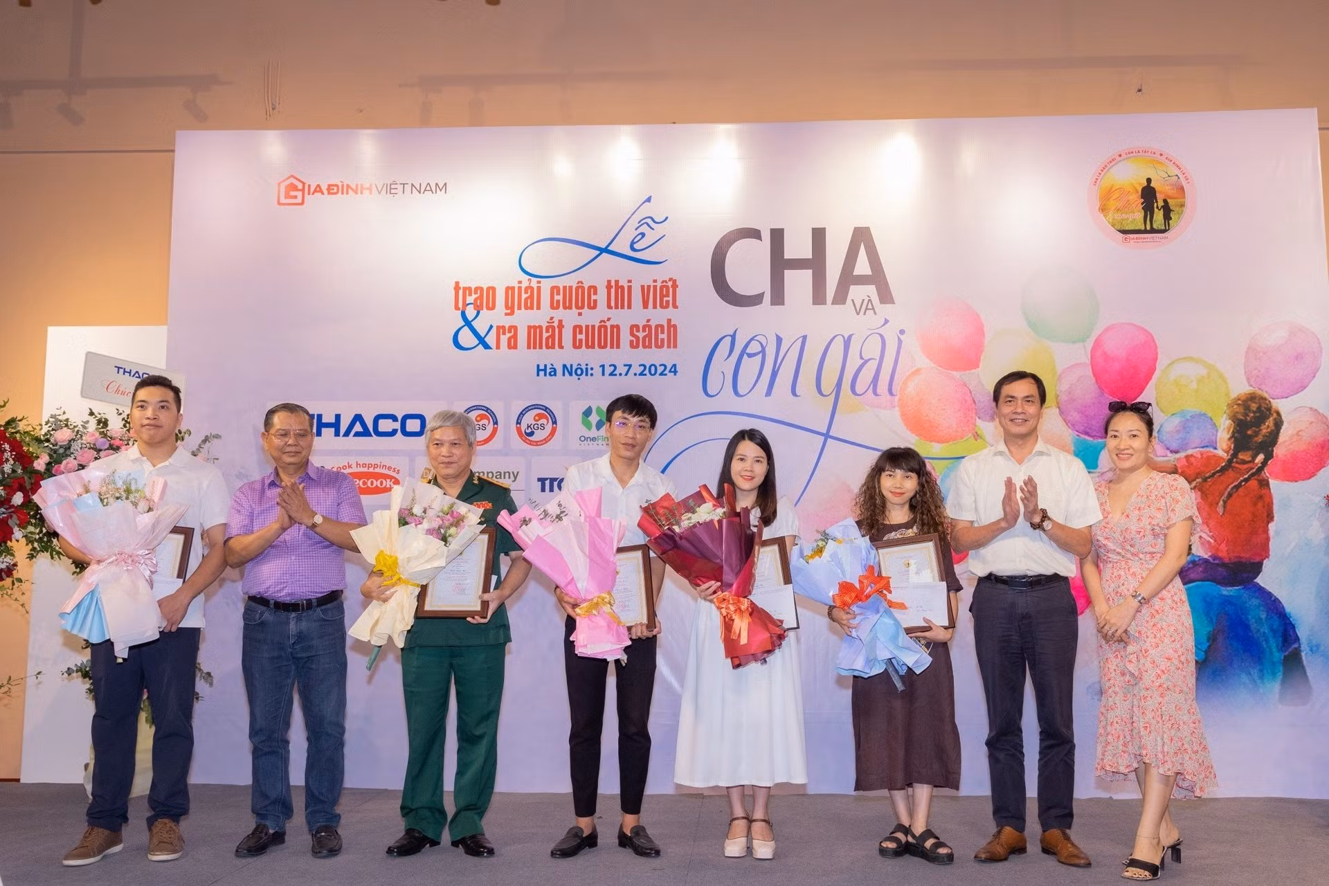 Các tác giả đoạt giải Khuyến khích của cuộc thi