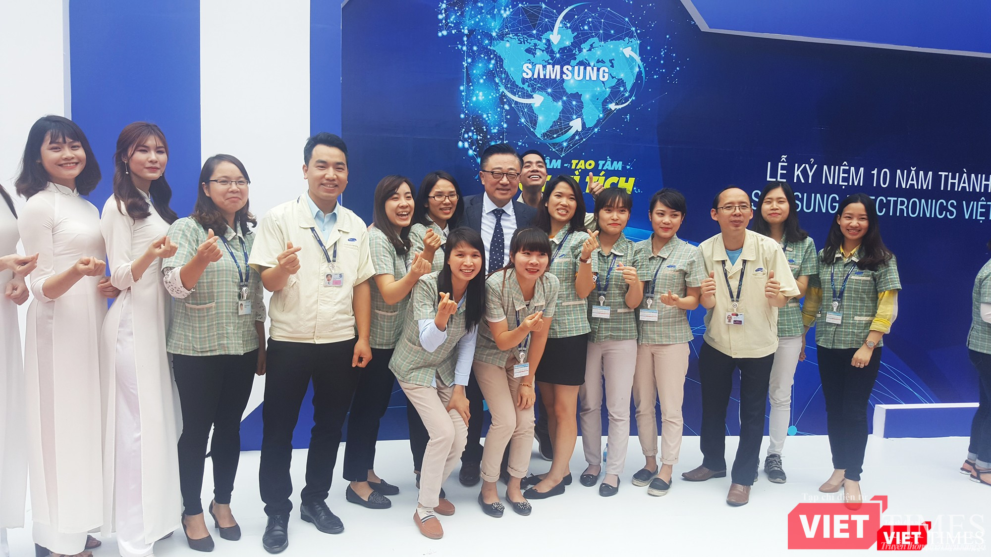 Toàn cảnh lễ kỷ niệm 10 năm Samsung Electronics phát triển vượt kỳ tích tại Việt Nam ảnh 19