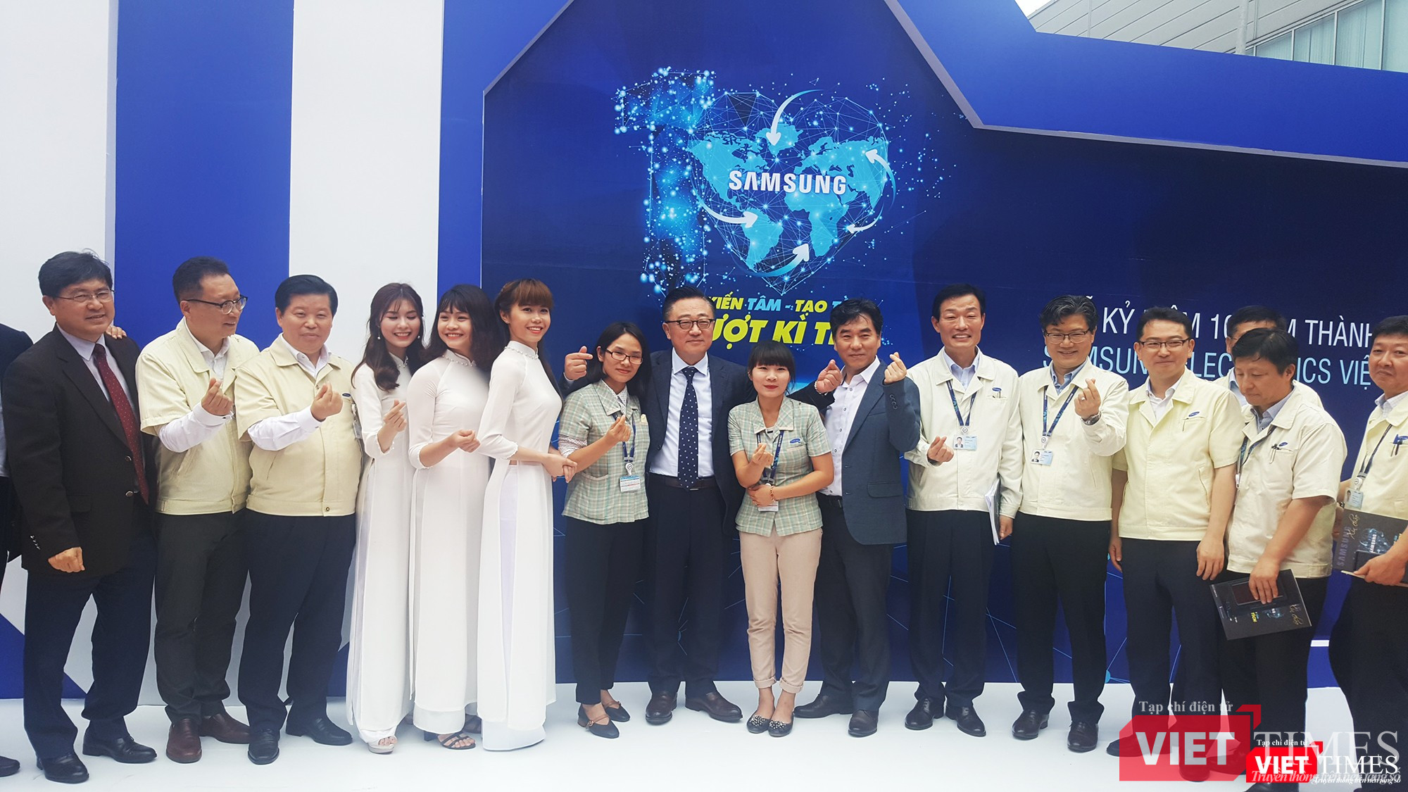 Toàn cảnh lễ kỷ niệm 10 năm Samsung Electronics phát triển vượt kỳ tích tại Việt Nam ảnh 20