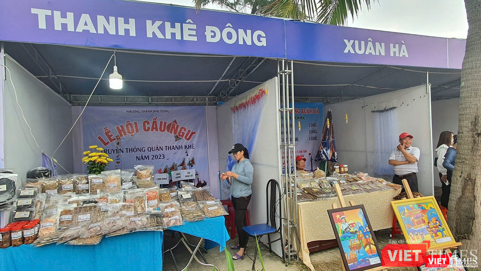 Không gian trưng bày các sản vật địa phương Không gian trưng bày các sản vật địa phương