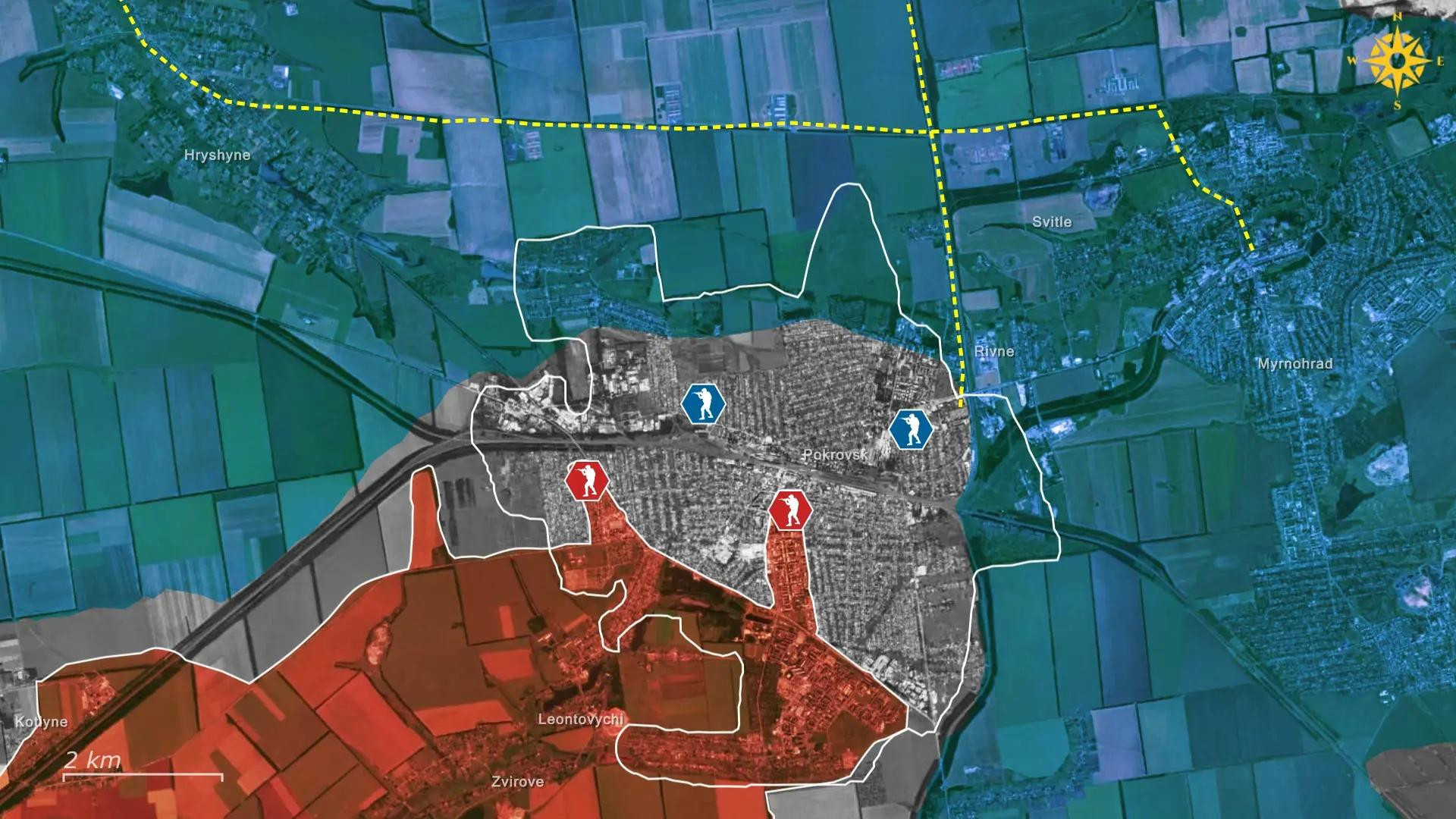 Ukraine tuyên bố phản công nhanh trong đêm, giành lại trung tâm Pokrovsk từ tay Nga 13.jpg