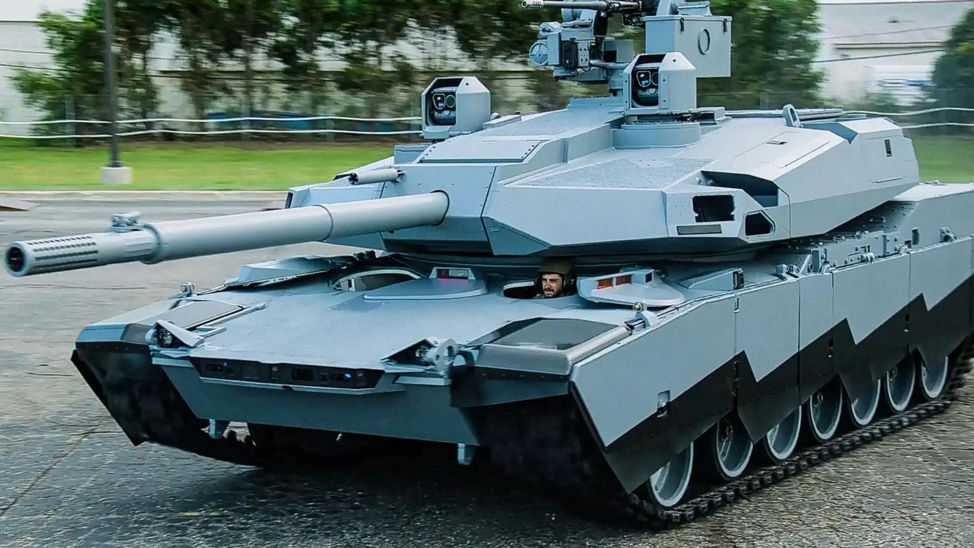 Abrams X là xe tăng chiến đấu thế hệ mới nhất của hãng General Dynamics, là kết quả của nhiều năm cải tiến về công nghệ áo giáp, khả năng cơ động và chiến tranh kỹ thuật số. Ảnh: Getty.