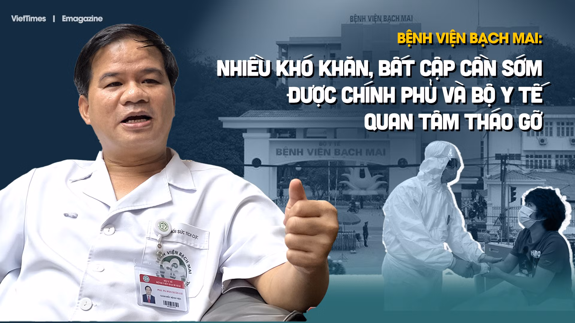 PGS.TS. Đào Xuân Cơ – Giám đốc BV Bạch Mai