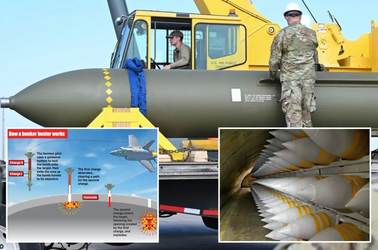 Bom khổng lồ GBU-57 của Mỹ Vũ khí duy nhất có thể phá hủy lò hạt nhân Fordow của Iran.png