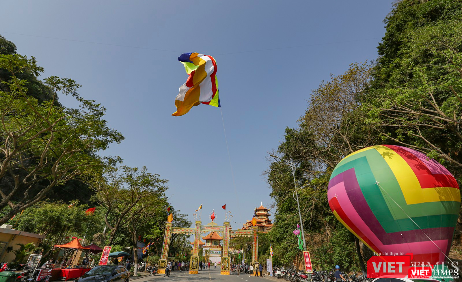 Chùa Quán Thế Âm Ngũ Hành Sơn (TP Đà Nẵng) trước giờ khai hội