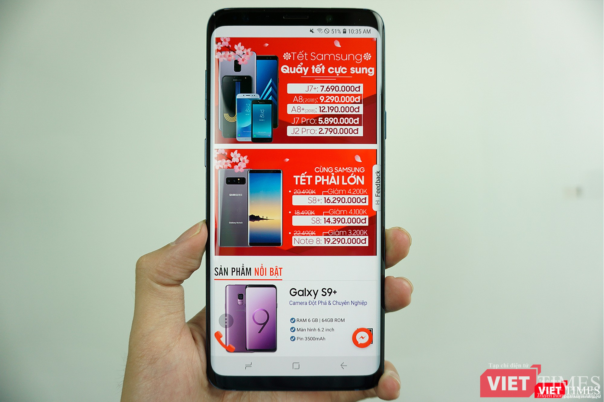 Mở hộp Galaxy S9+ phiên bản 256 GB duy nhất tại Việt Nam ảnh 6
