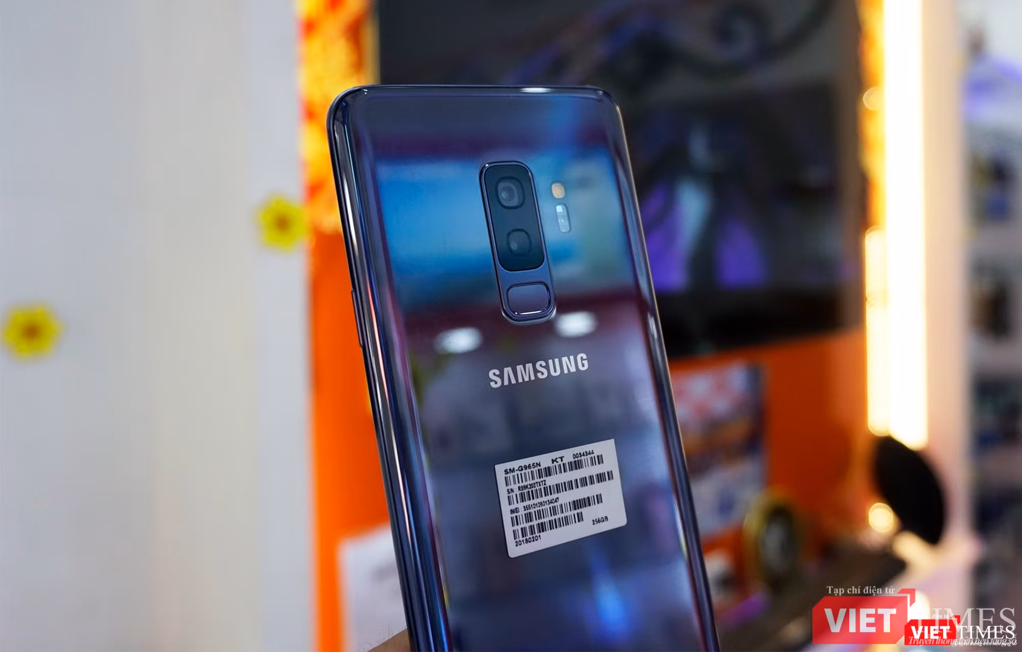 Mở hộp Galaxy S9+ phiên bản 256 GB duy nhất tại Việt Nam ảnh 4