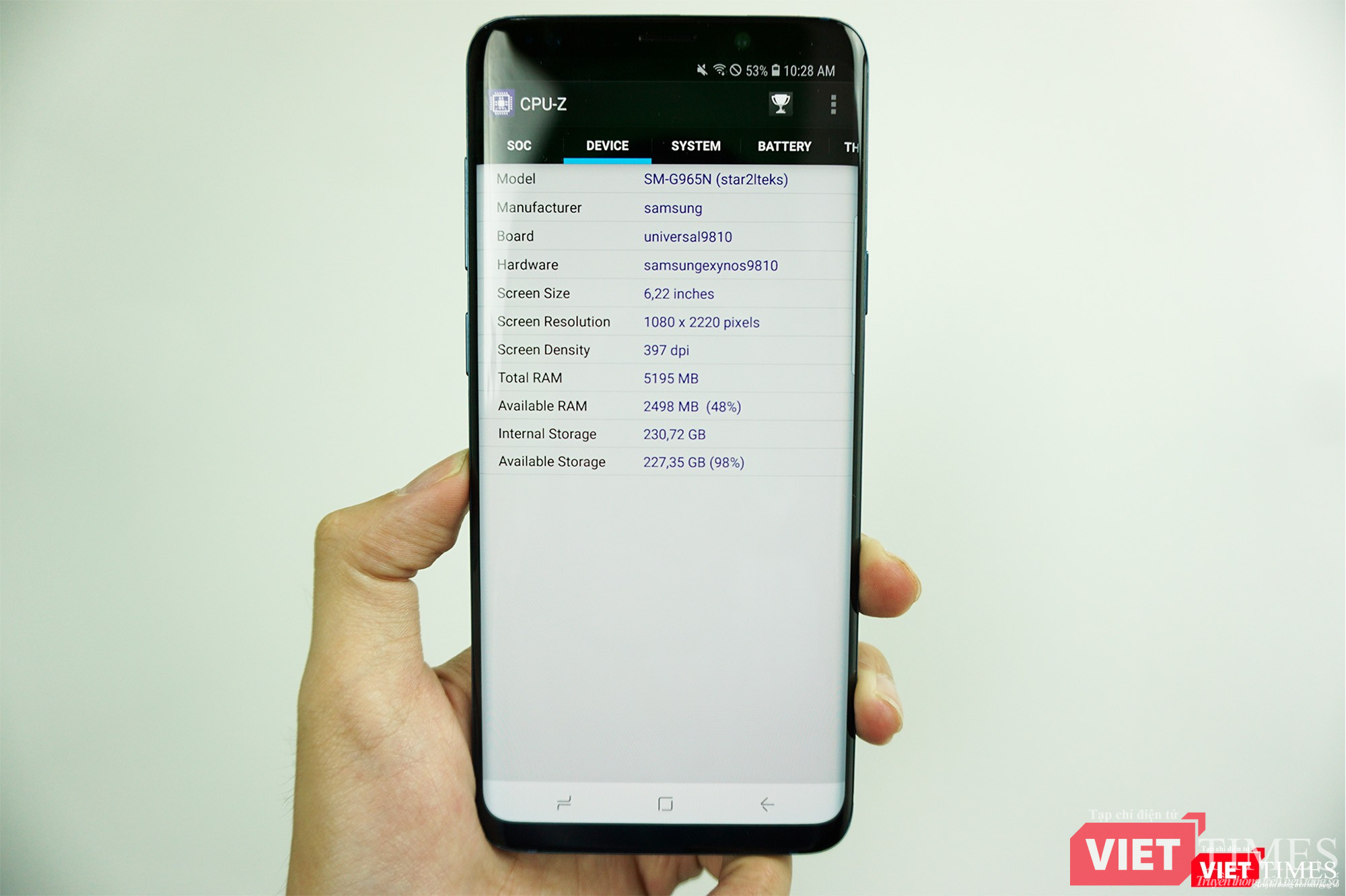 Mở hộp Galaxy S9+ phiên bản 256 GB duy nhất tại Việt Nam ảnh 12