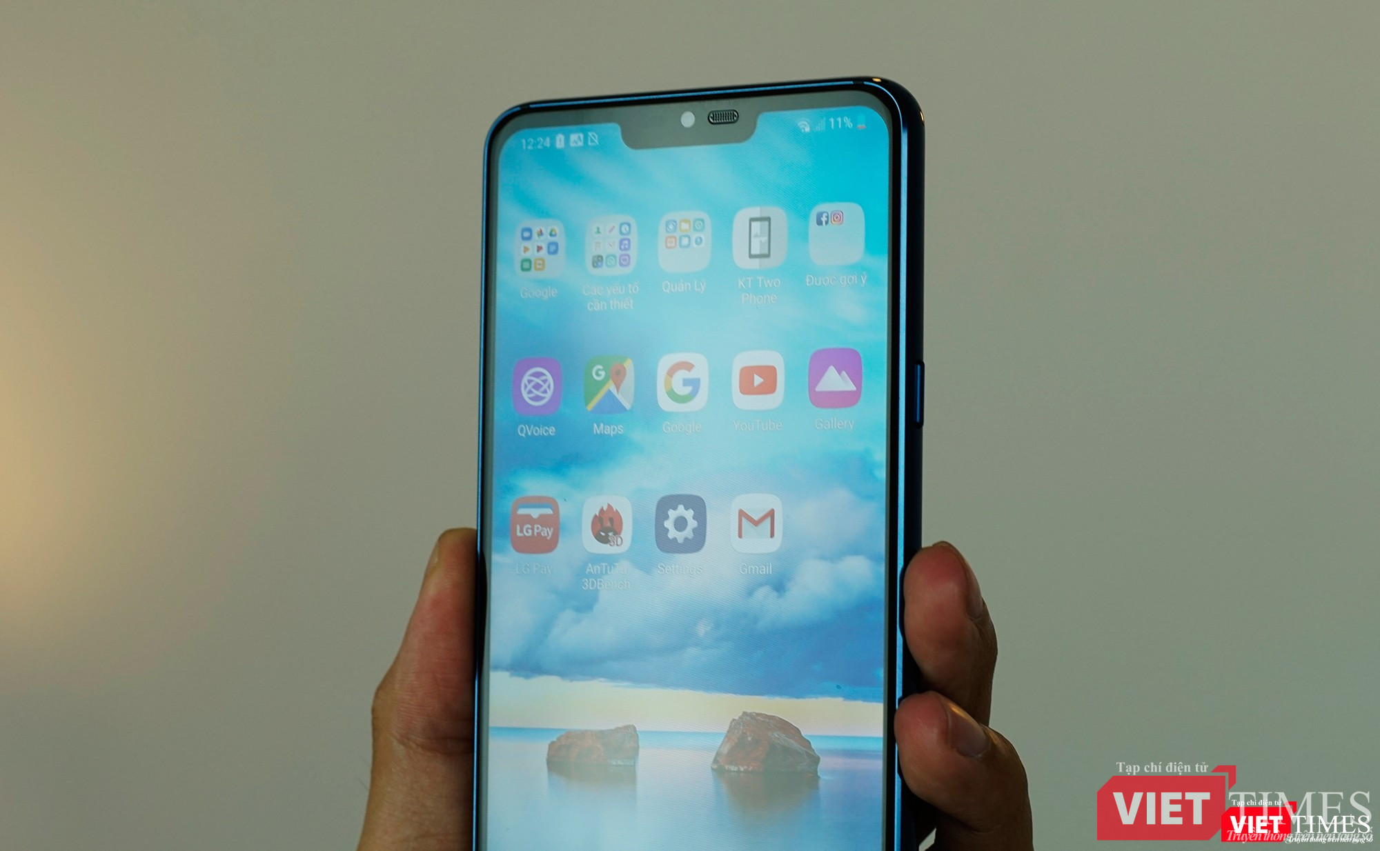 Trên tay LG G7+ “Thin Q” hàng xách tay về Việt Nam giá 18,9 triệu ảnh 2