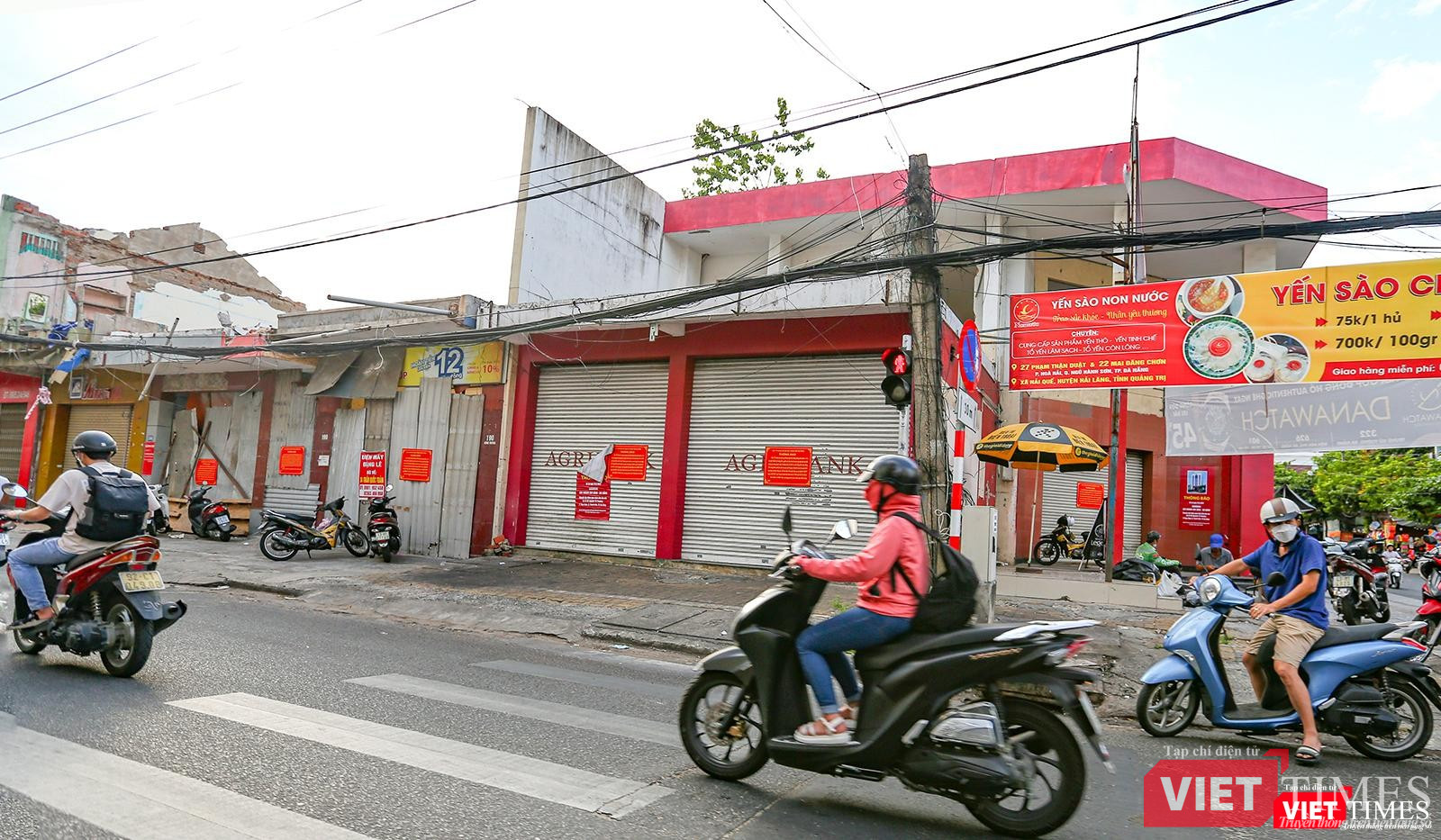 Đường Hùng Vương từng là con phố kinh doanh đông đúc