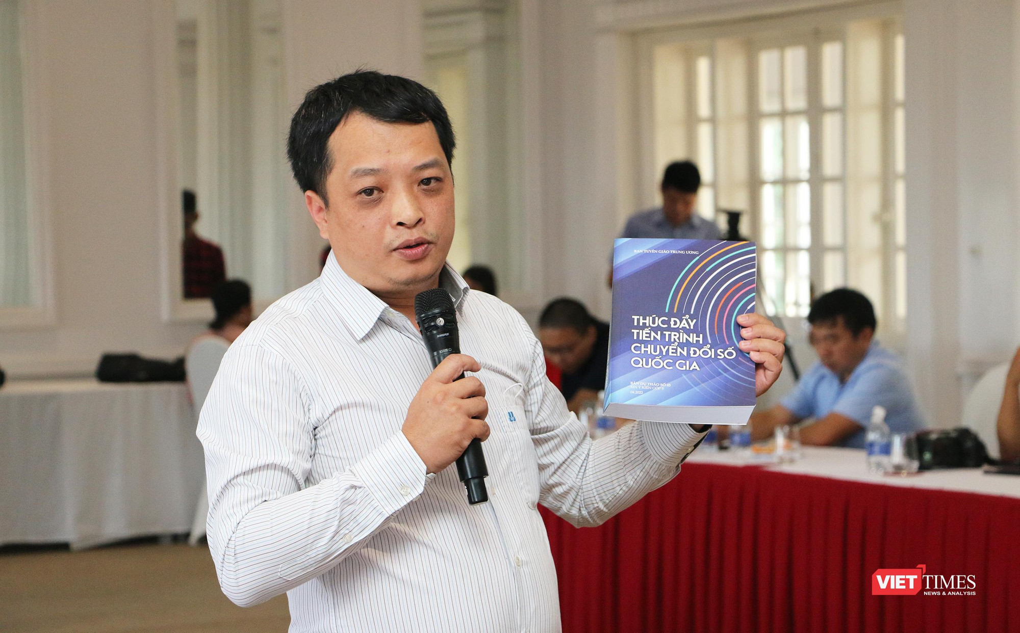 Ông Lê Nguyễn Trường Giang, Viện trưởng Viện Chiến lược Chuyển đổi số (DTSI) - Hội Truyền thông số Việt Nam.