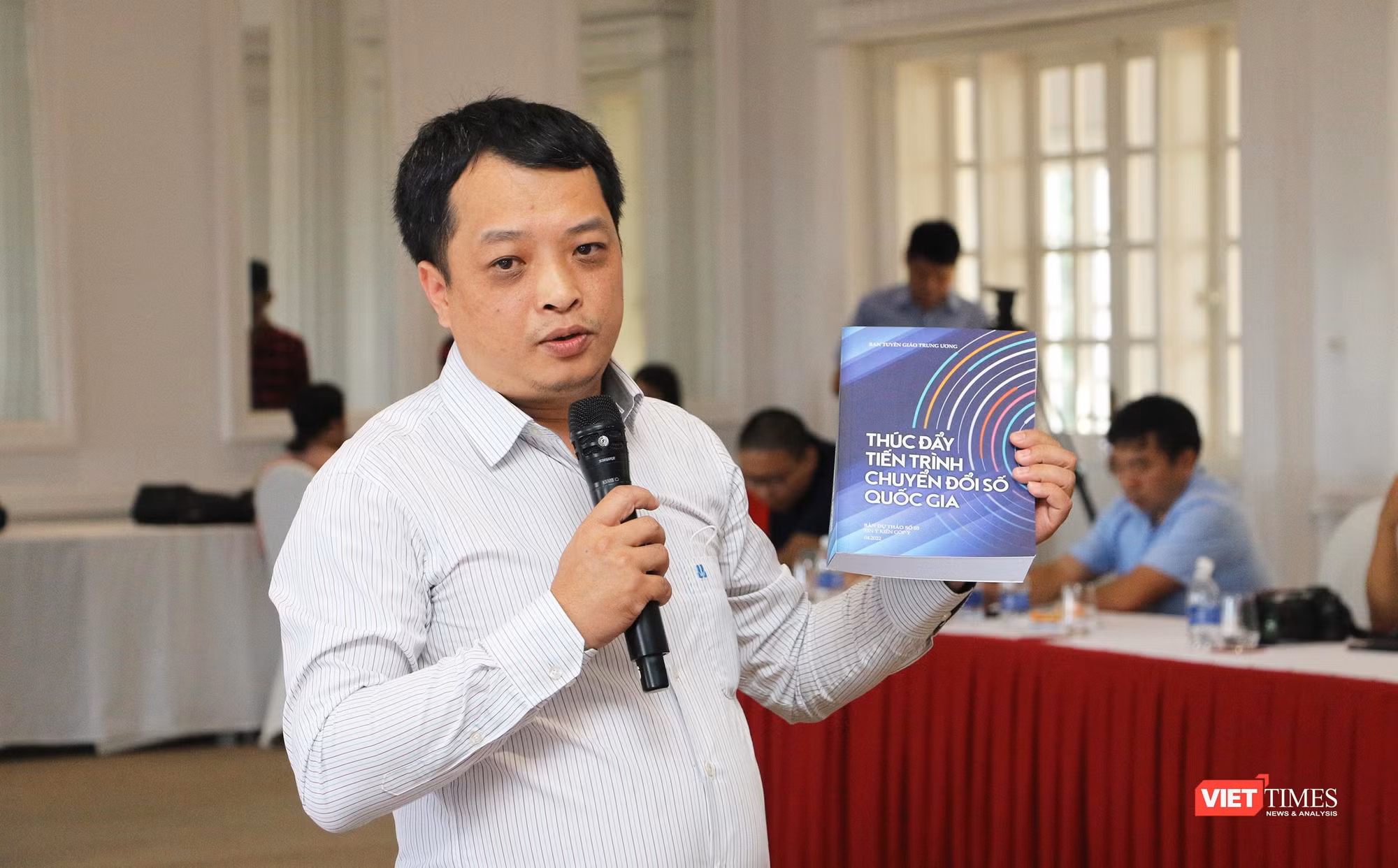 Ông Lê Nguyễn Trường Giang, Viện trưởng Viện Chiến lược Chuyển đổi số (DTSI) - Hội Truyền thông số Việt Nam.