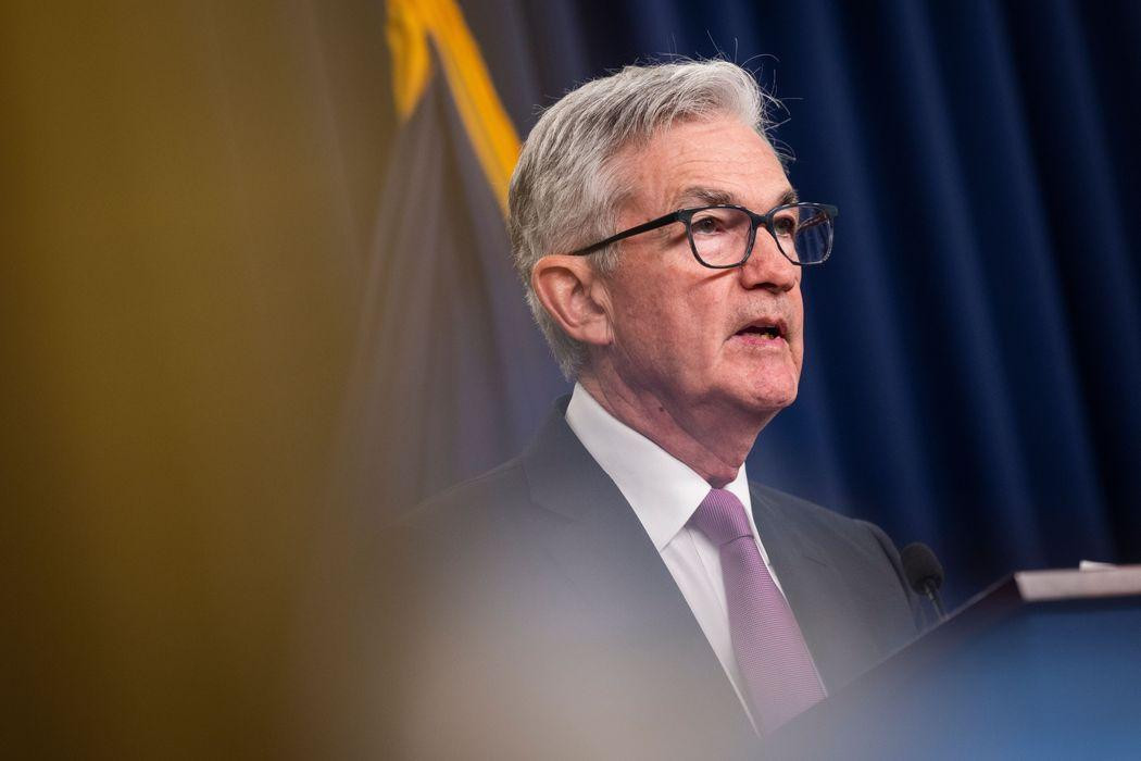 Chủ tịch Fed đương nhiệm Jerome Powell trong cuộc họp báo ngày 27/7 tại Washington (Ảnh: Shutterstock)